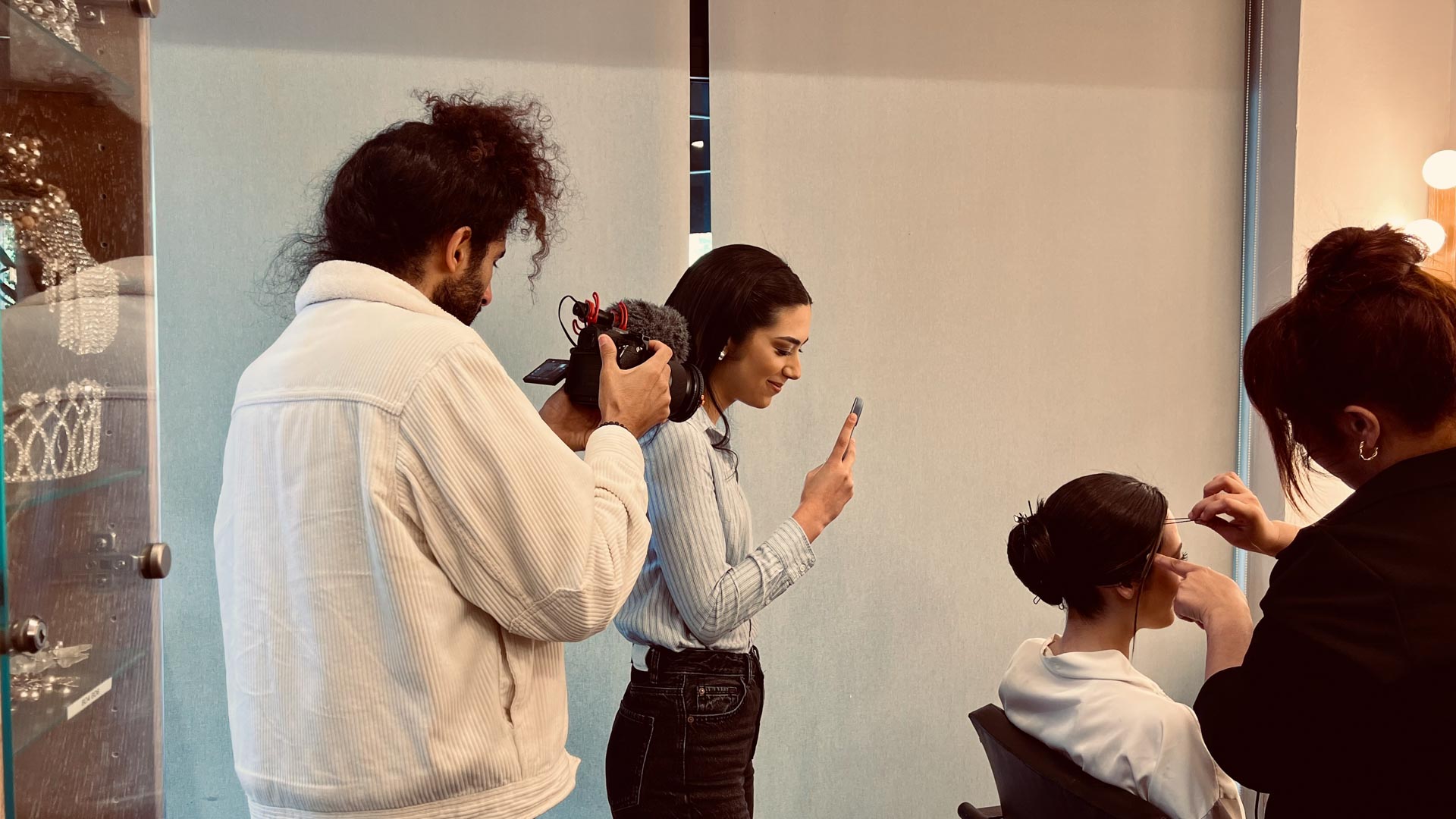 Sana & Ali’s BTS — still 4