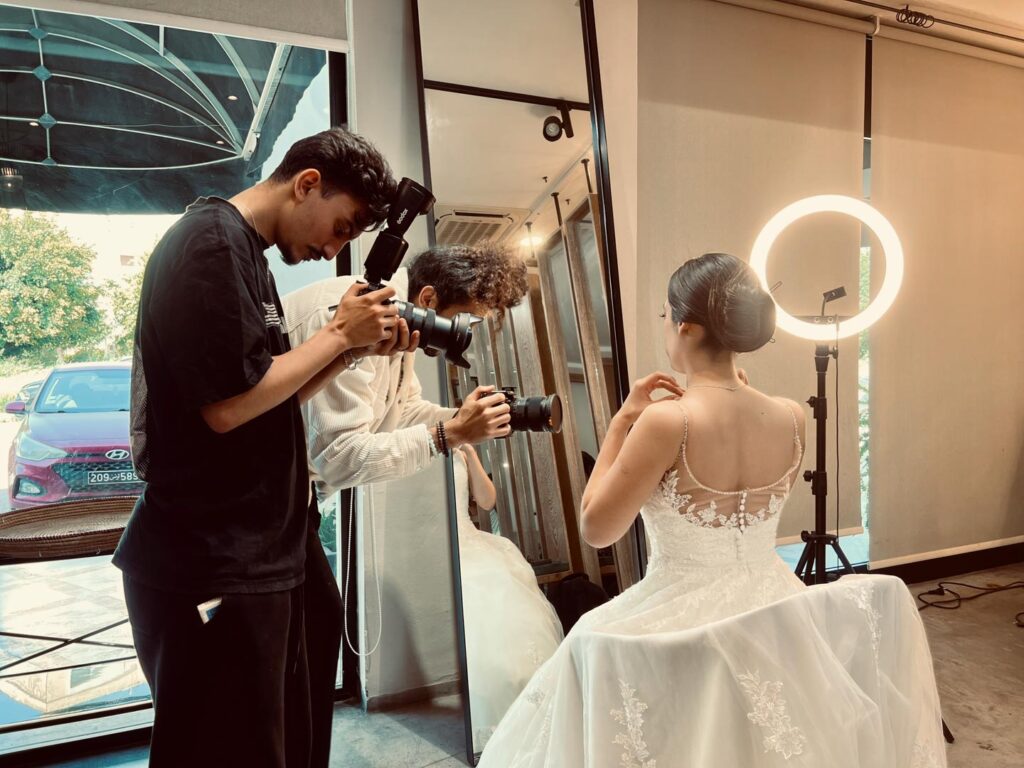 Sana & Ali’s BTS — still 8